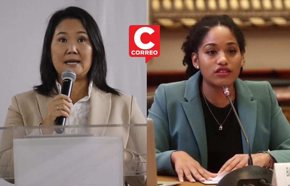 Keiko Fujimori defiende contratación de congresista fujimorista. (Foto: Correo)