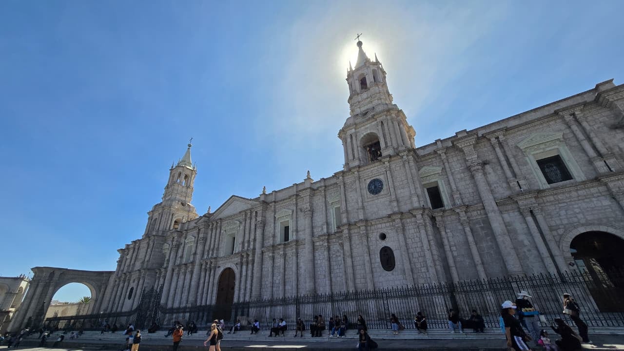 Catedral de Arequipa. (Foto: Yunsu Pariapaza/@photo.gec)