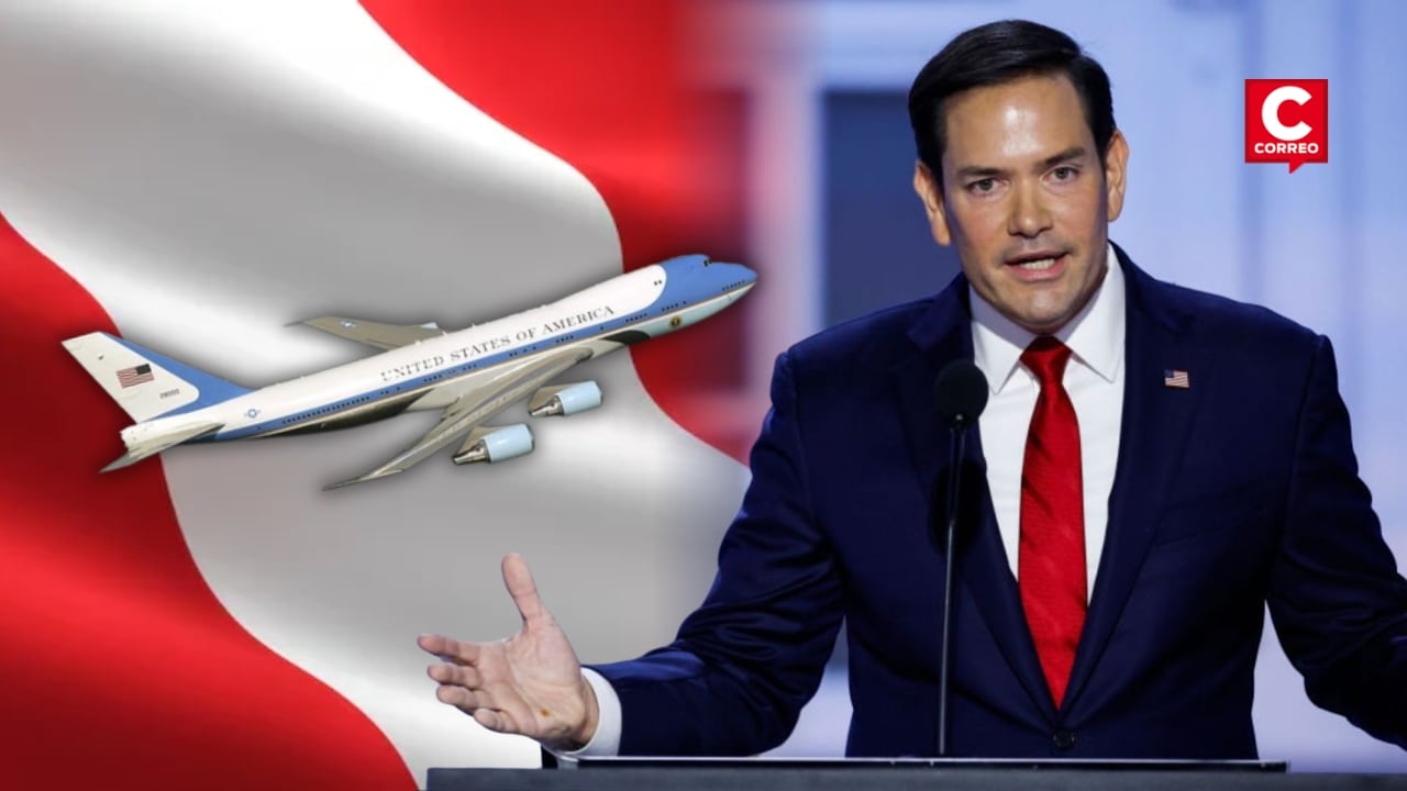 Marco Rubio llegará a Perú en septiembre para reunirse con el nuevo Gobierno de Keiko Fujimori. Composición: Diario Correo.