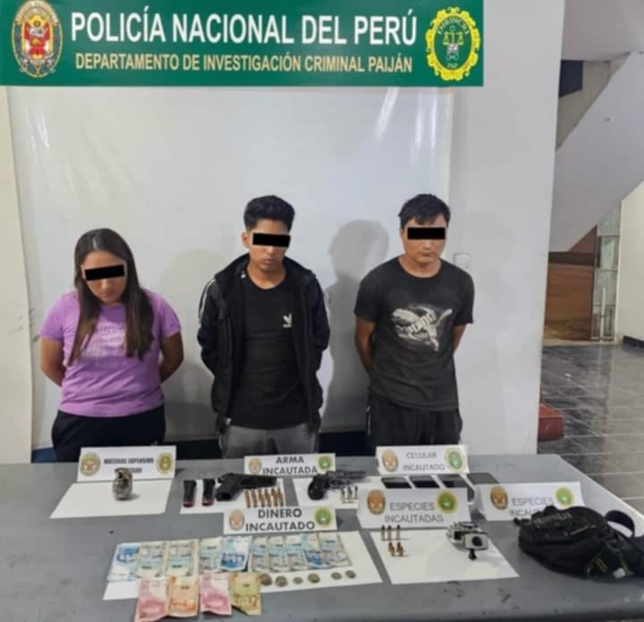 Los detenidos están inmersos en delitos contra la seguridad pública en las modalidades de fabricación, comercialización, uso de armas de fuego, tenencia de materiales peligrosos. También se les investiga por tráfico de combustible