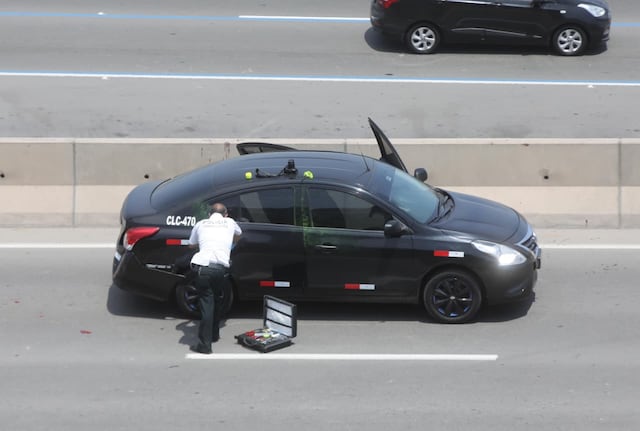 Asalto armado en San Miguel (Fotos: Violeta Ayasta/@photo.gec)