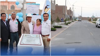 Pisco: nuevas pistas y veredas en la urbanización Santa María, en el distrito de San Andrés