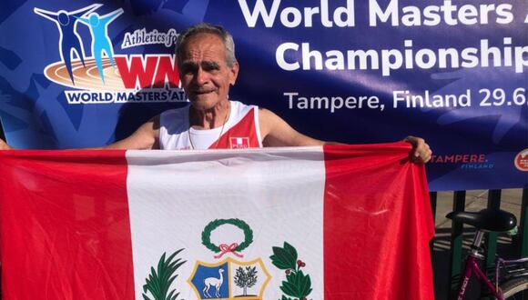 Jaime León Pallete, un atleta peruano de 82 años que corre con las cenizas de su esposa en carrera internacional | PERU | CORREO