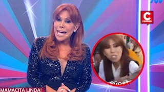 Magaly Medina vive incómodo incidente durante su visita a la feria de Cajamarca: “Alguien me vació cerveza”