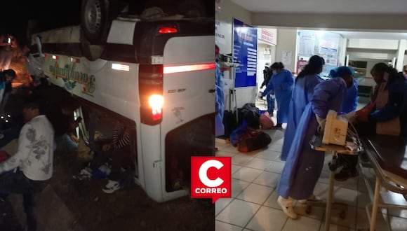 El accidente vehicular en Puno cobró la vida de una persona y dejó varios heridos.