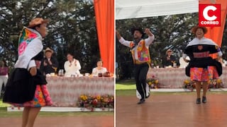 Keiko Fujimori llegó a Huancayo por su cumpleaños y bailó huaylarsh en plena campaña electoral
