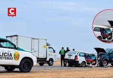 Ica: cinco personas fallecieron tras choque entre un auto y una camioneta en la Panamericana Sur