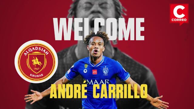 André Carillo es presentado oficialmente por el club Al-Qadisiyah de la segunda división de Arabia Saudita