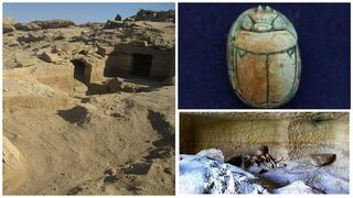 Egipto: Hallan doce tumbas faraónicas del Imperio Nuevo (FOTOS)