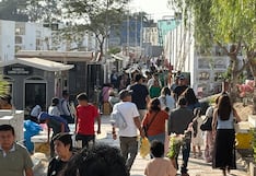 Ica: más de 40 mil personas llegaron al cementerio Saraja por el Día de la Madre