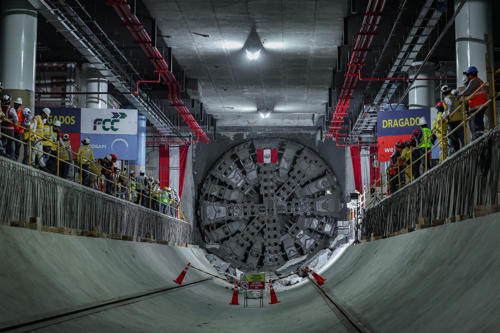 Hasta el momento, la obra ya alcanza un 83,12% de ejecución y se acerca a la culminación del proyecto que permitirá conectar Ate con el Callao en 45 minutos.
