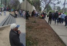 Pisco: pacientes esperan por largas horas por una cita en el Hospital San Juan de Dios