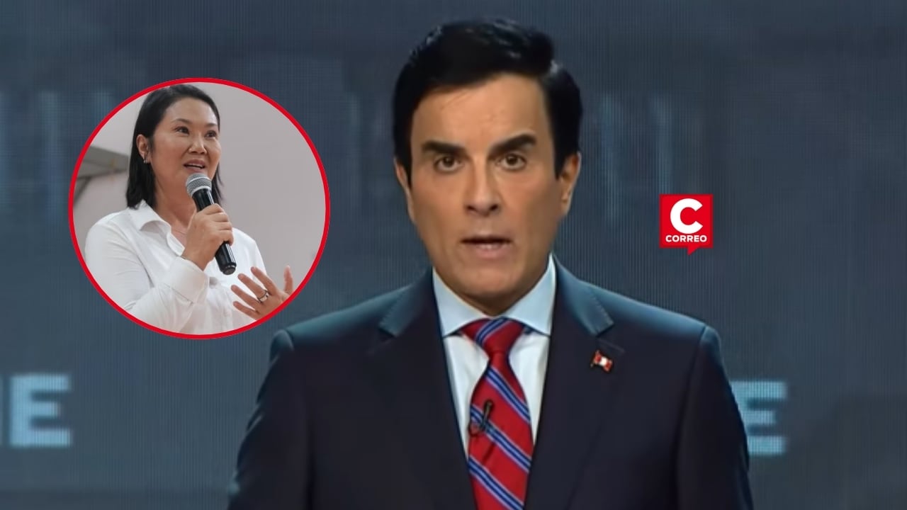 Carlos Espá oficializa respaldo a Keiko Fujimori en el balotaje: “Sánchez es regresar a las tinieblas”. Composición: Diario Correo.
