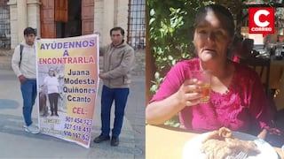 Junín: Madre desaparece tras salir de compras en Concepción