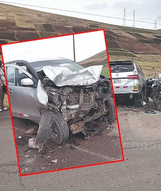 Huancavelica: Madre muere en choque frontal y cinco están heridos