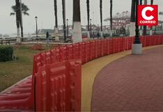 Callao: Plaza Miguel Grau restringe acceso por medidas de seguridad ante oleaje anómalo