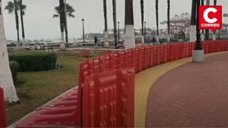 Callao: Plaza Miguel Grau restringe acceso por medidas de seguridad ante oleaje anómalo