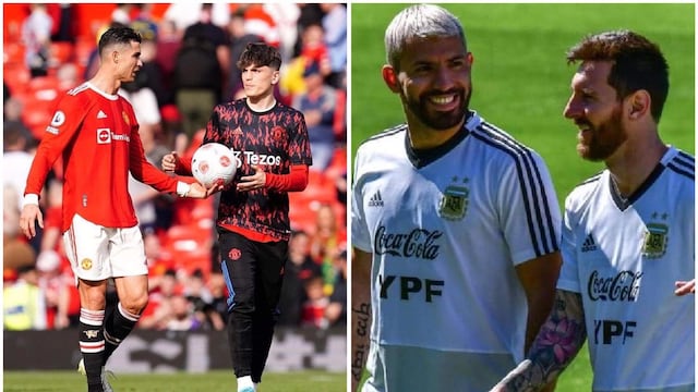 Futbolista argentino expresa admiración por Cristiano y Agüero le respondió