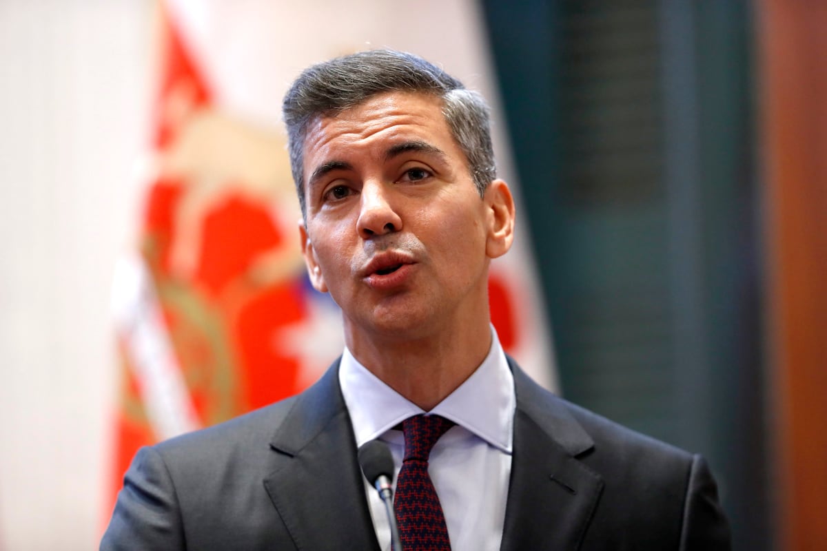 El presidente paraguayo, Santiago Peña, reafirmó el compromiso de su Gobierno contra cualquier forma de discriminación luego de la controversia generada por las declaraciones de la senadora Celeste Amarilla sobre el delantero francés Kylian Mbappé. (Juan Pablo Pino / EFE)