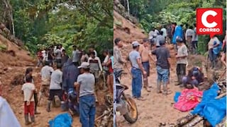 Niña no pudo huir de huaico y muere sepultada en Perené