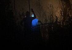 La Libertad: Controlan incendio forestal que se registró en el Centro Poblado Cayamuz