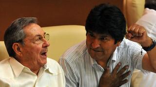 Raúl Castro recibió a Evo Morales por salud de presidente venezolano