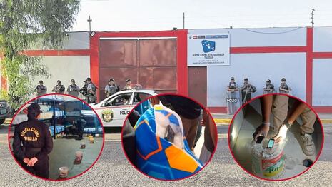 Hallan celulares y armas blancas en la exFloresta de Trujillo