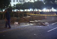 Amputan pierna a hombre tras caída de poste en mal estado de la Plaza San Martín