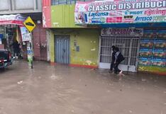 Puno: Calles y viviendas inundadas debido a la fuerte precipitación pluvial en Juliaca