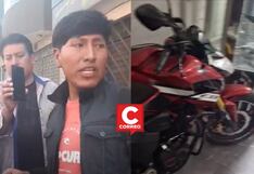 Joven halla su motocicleta robada en una casa de empeño en Arequipa