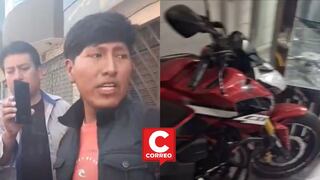 Joven halla su motocicleta robada en una casa de empeño en Arequipa