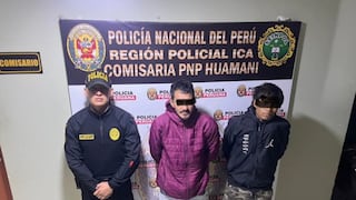 Pisco: caen “Los injertos de Santa Rosa”, con droga municiones y chaleco antibalas
