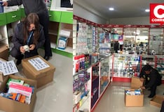 Clausuran boticas ilegales en Huancayo: vendían medicamentos vencidos