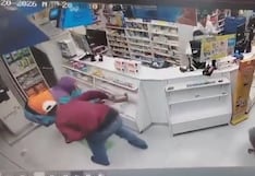 Trujillo: Delincuentes roban en conocida cadena de farmacia (VIDEO)