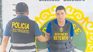 Divincri de Chiclayo frustra extorsión a empresario y captura a implicado en Olmos