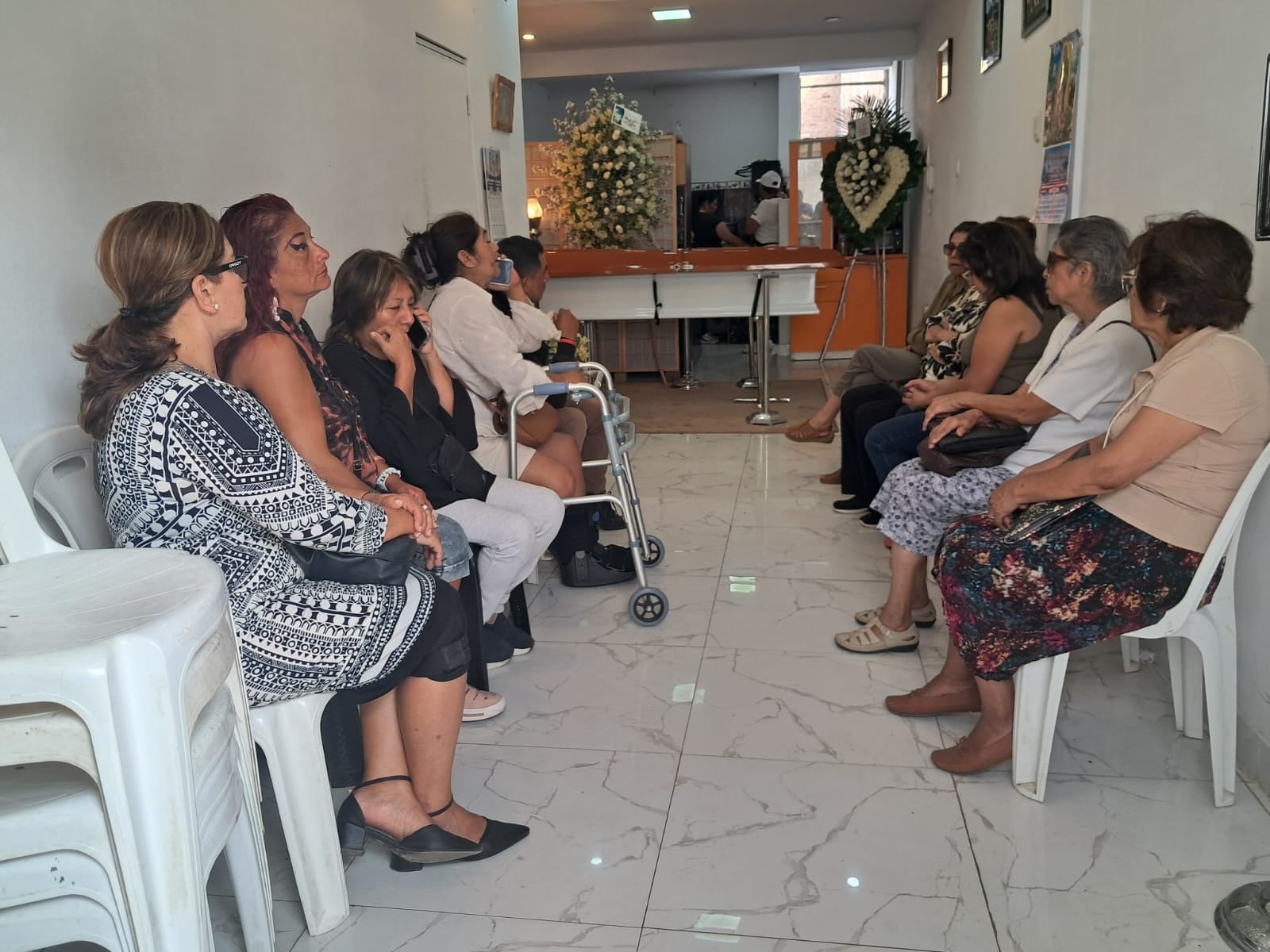 Familiares exigieron justicia y que la conductora que causó accidente vaya a la cárcel. (Foto: Alex Martínez)