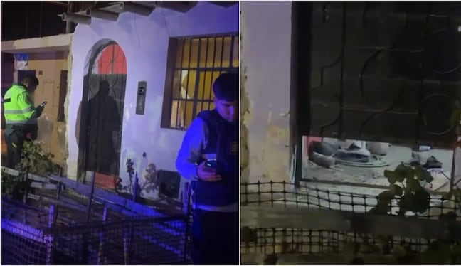 Explosión en vivienda del sector La Esperanza genera alarma entre vecinos de Pisco