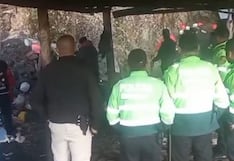 Cajamarca: Restacan a uno de los trabajadores atrapados tras derrumbe de socavón en Chota