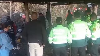 Cajamarca: Rescatan a uno de los trabajadores atrapados tras derrumbe de socavón en Chota