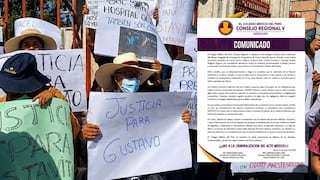 Colegio Médico rechaza prisión preventiva de médicos por muerte de niño de 7 años en Arequipa