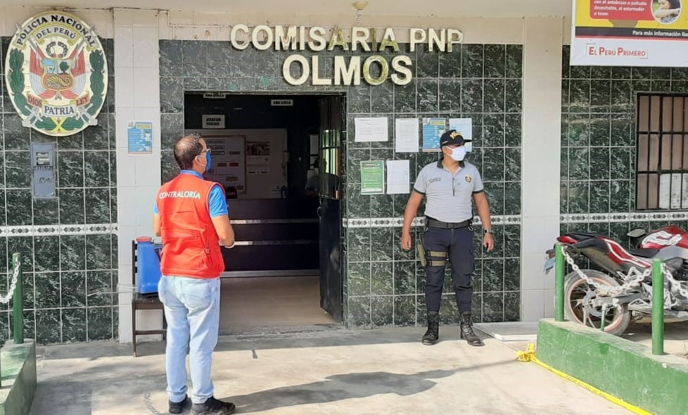 Agentes de la comisaría de Olmos recibieron denuncia.
