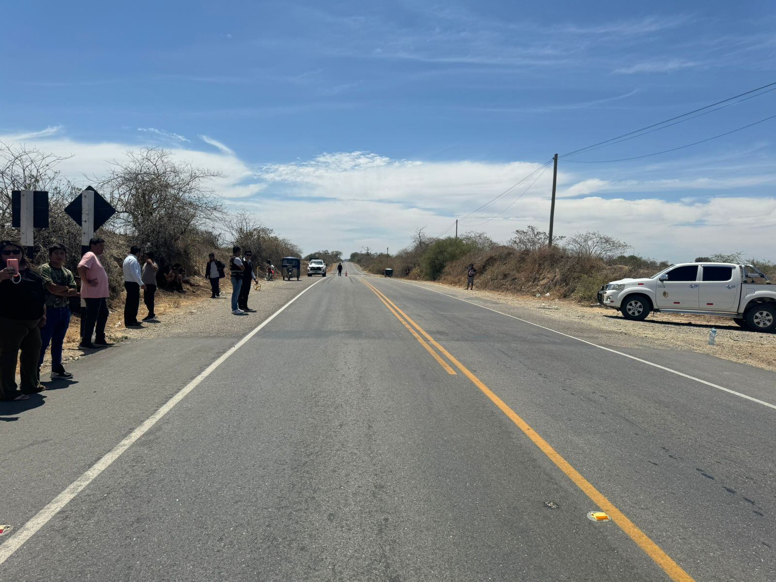 Personal de la UPIAT realiza las indagaciones para determinar causas del accidente