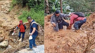 El vía crucis de los docentes y alumnos en la sierra de Piura por las lluvias