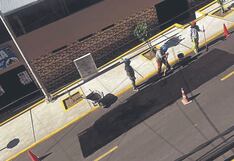 Arequipa: Reparan pista recién inaugurada en distrito de Socabaya