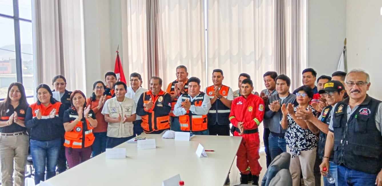 Evento se realizará el 31 de mayo y el distrito zapatero vivirá escenas reales de “accidentes” y “heridos” que saldrán en camillas desde el edificio de la municipalidad.