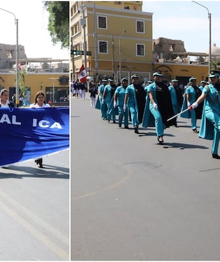 EsSalud Ica conmemora el 90° aniversario de la seguridad social con desfile cívico