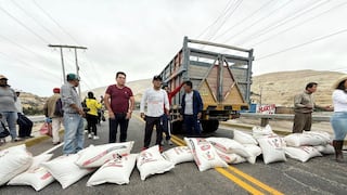 Arequipa: Arroceros en protesta desconocen acuerdos de mesa con Midagri