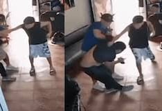 Comas: Delincuentes persiguen y apuñalan a hombre dentro de un salón de belleza frente a testigos