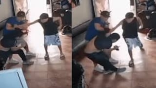 Comas: Delincuentes persiguen y apuñalan a hombre dentro de un salón de belleza frente a testigos