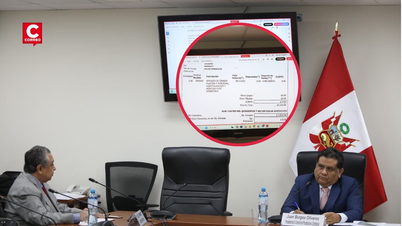 El doctor Mario Cabani no se presentó ante la Comisión de Fiscalización. En su representación, estuvo su abogado Alex Starost. (Fotos: Antonio Melgarejo/ @photo.gec)